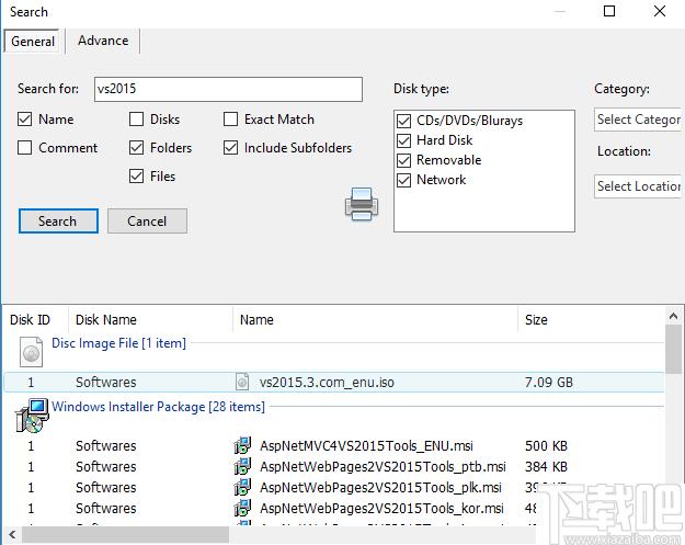 Easy Disk Catalog Maker下载,磁盘管理,文件管理,磁盘索引